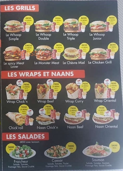 Bfc pizza gusto — carte page 7