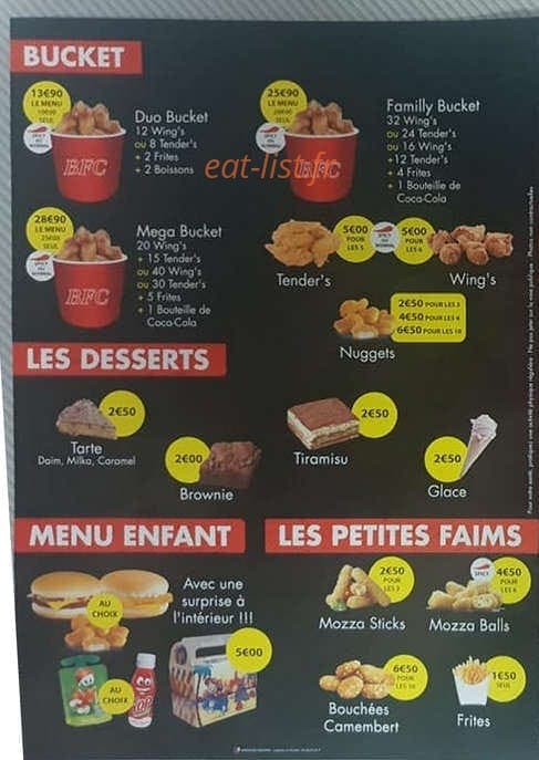 Bfc pizza gusto — carte page 8