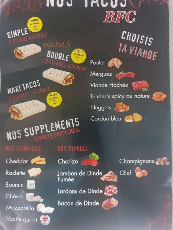 Bfc pizza gusto — carte page 5