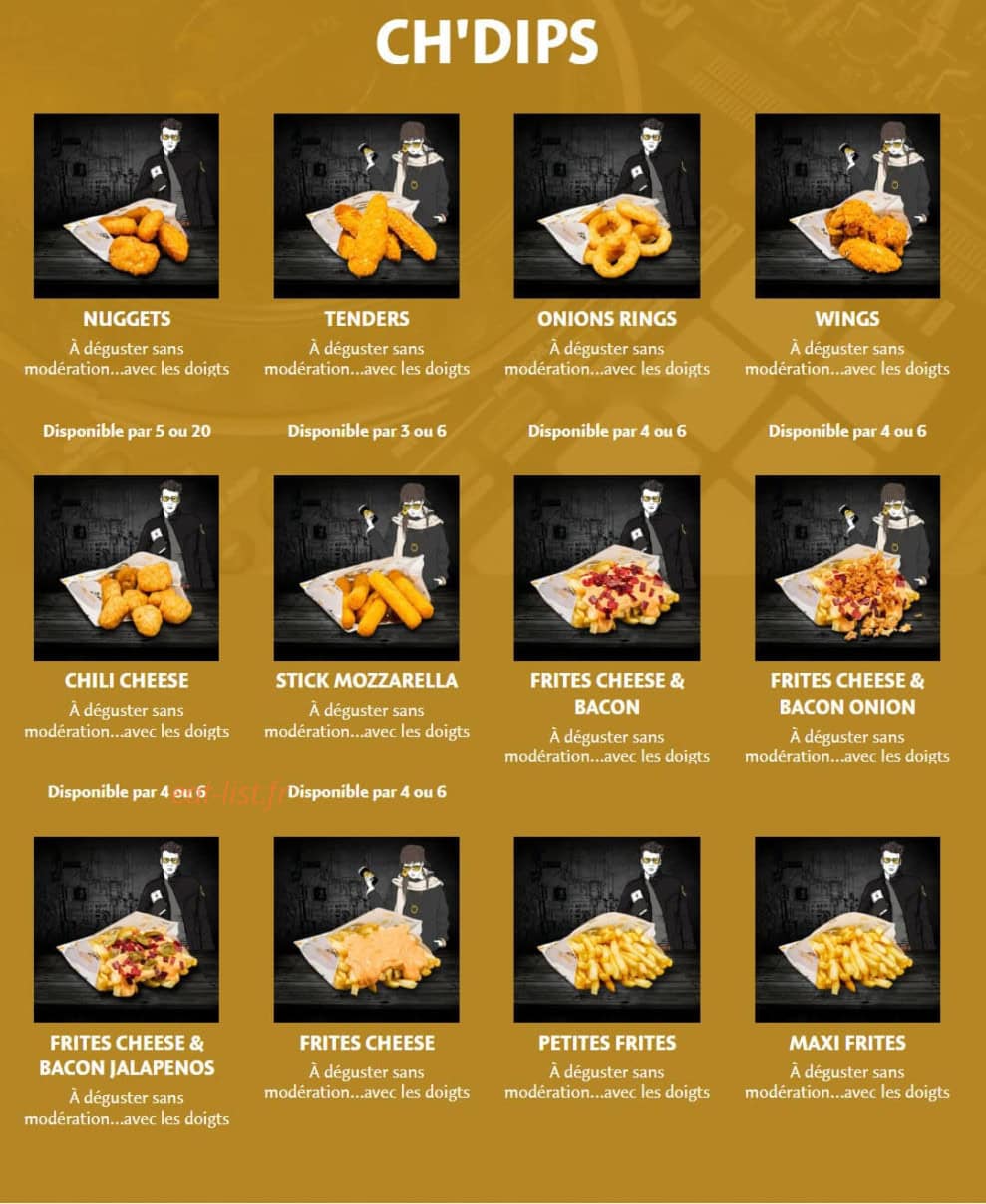Chamas Tacos — carte page 7