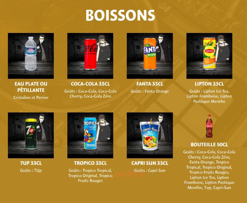 Chamas Tacos — carte page 9