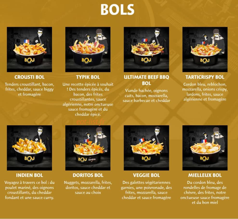 Chamas Tacos — carte page 5