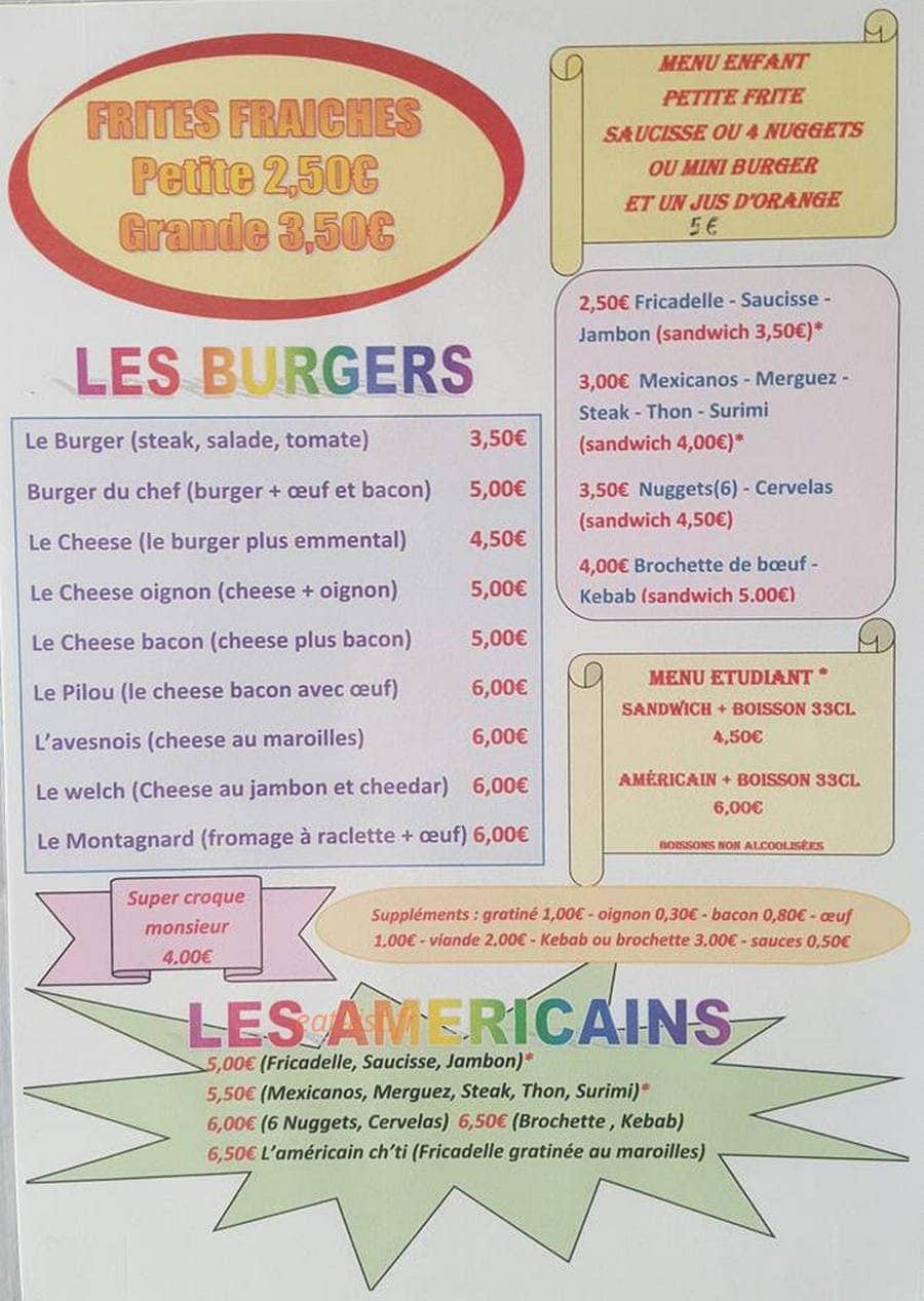Chez pilou — carte page 1