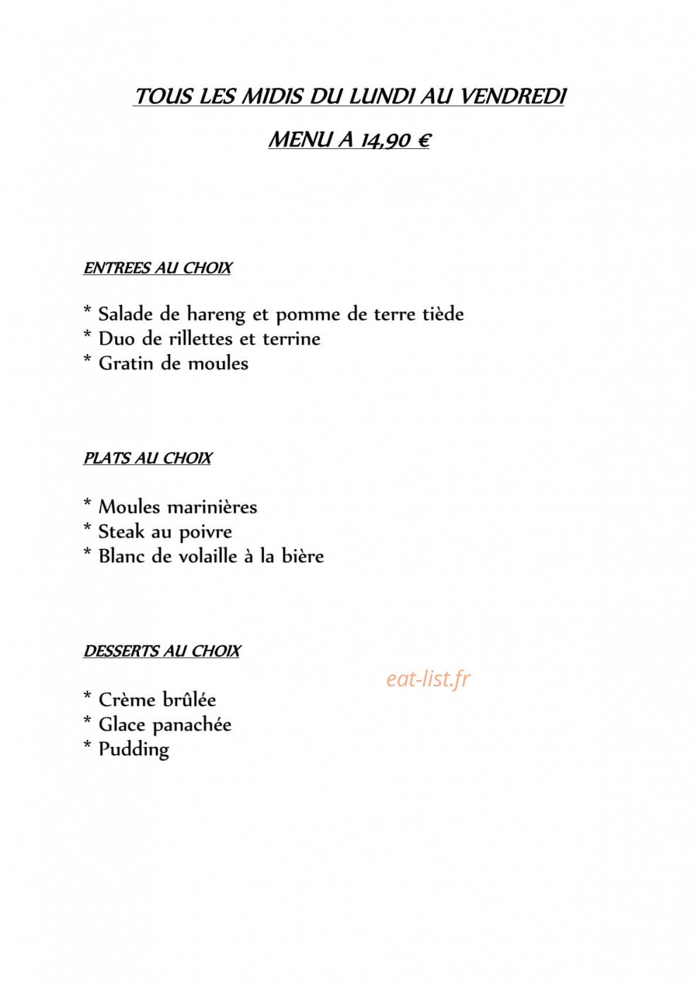 Chlorophylle — carte page 1