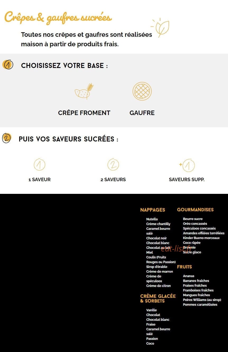 Crêpe Touch — carte page 5