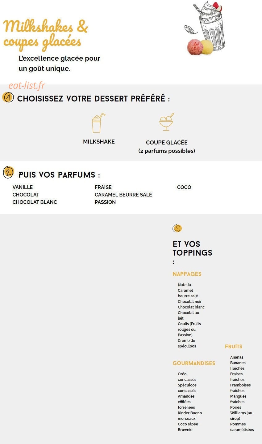 Crêpe Touch — carte page 8