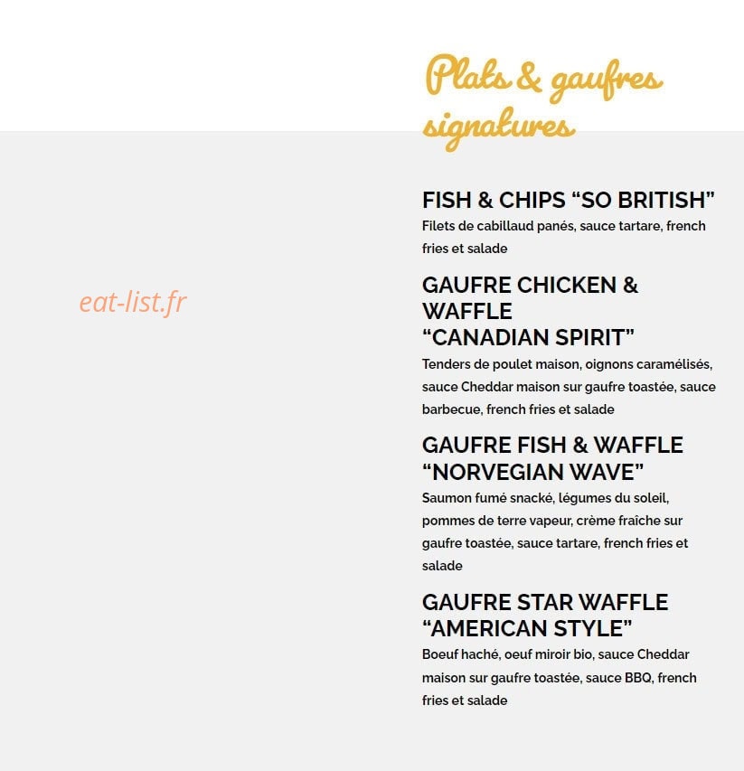 Crêpe Touch — carte page 3