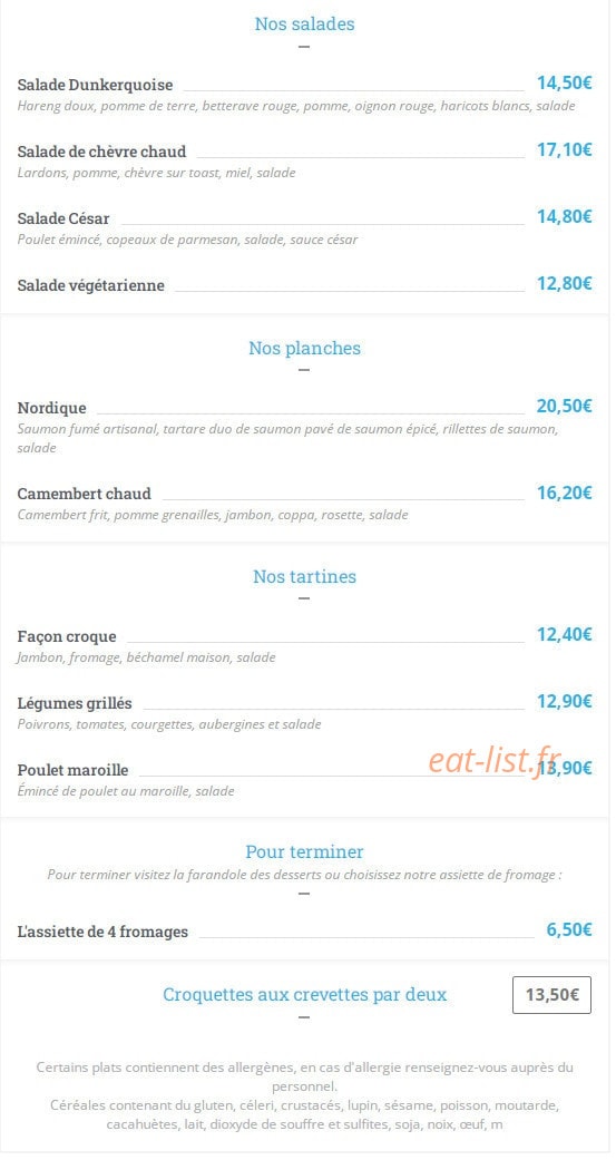 Face à la mer — carte page 3