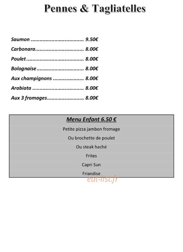 Foody's — carte page 4