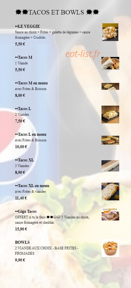 Gourmandises dk — carte page 5