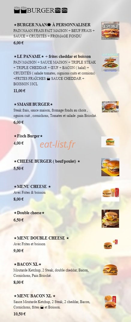 Gourmandises dk — carte page 6