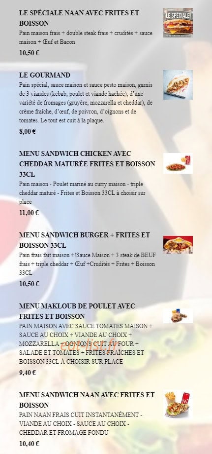 Gourmandises dk — carte page 3