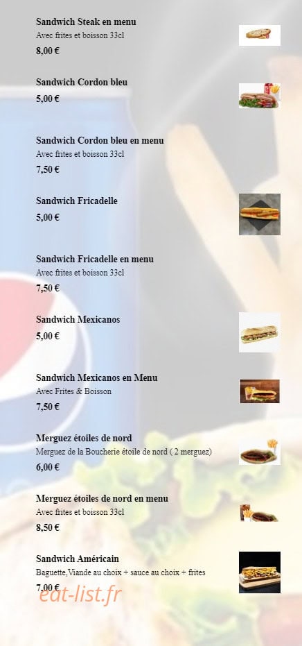 Gourmandises dk — carte page 12