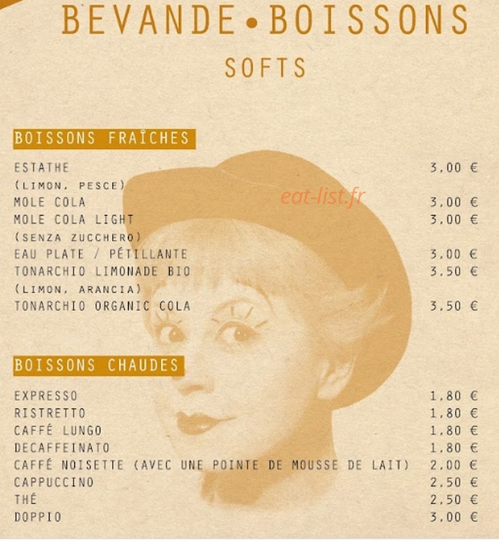 Grazie la pizzeria — carte page 4