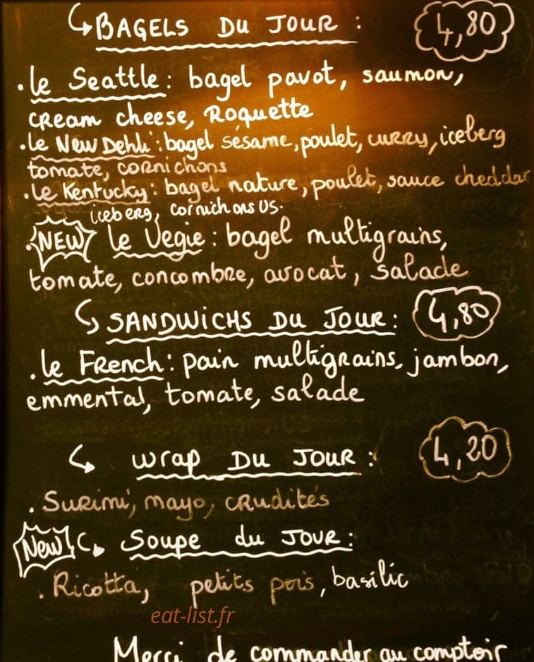 It Coffee — carte page 1