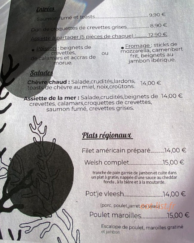 La Lagune — carte page 1