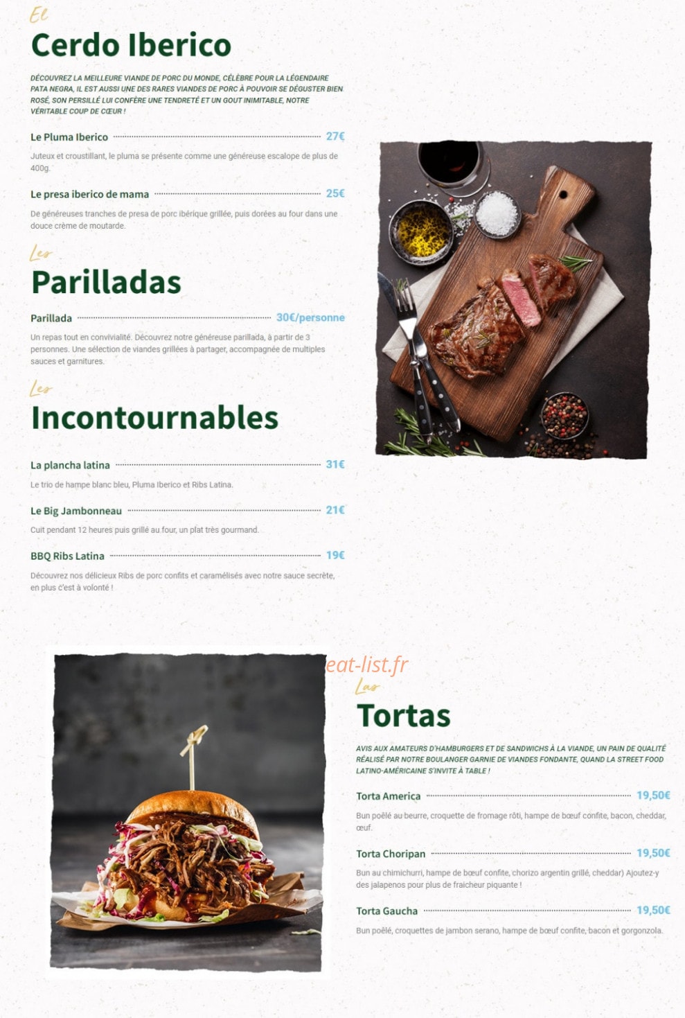 La Latina — carte page 1