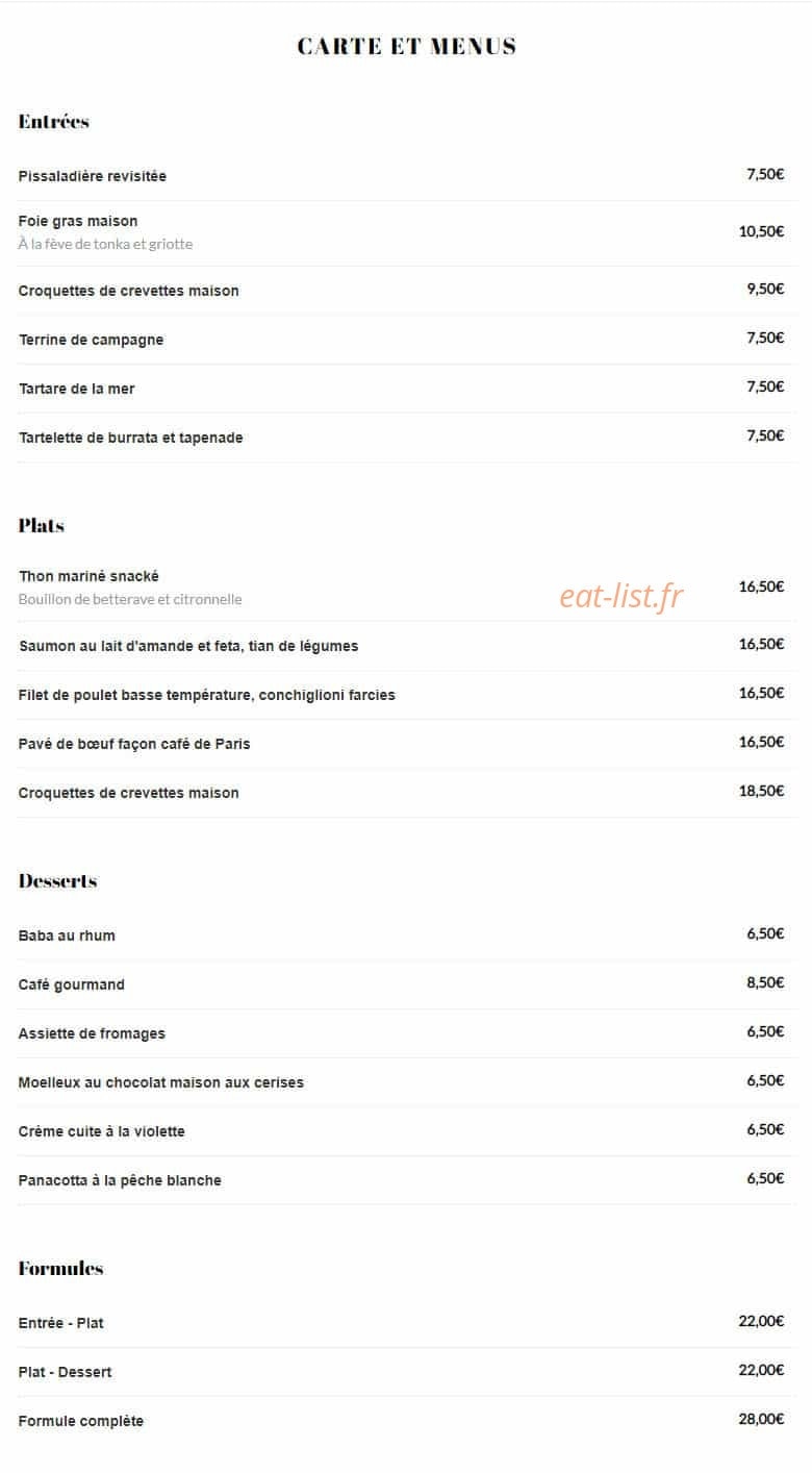 La Ripaille — carte page 1