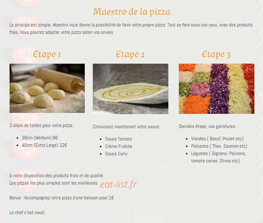Maestro — carte page 1