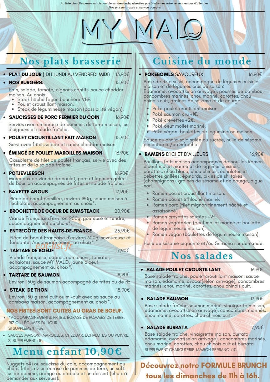 My Malo — carte page 1