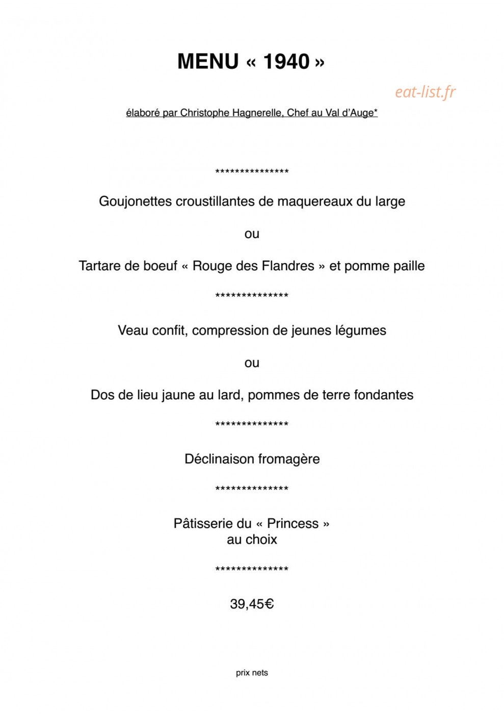 Princess Elizabeth — carte page 4