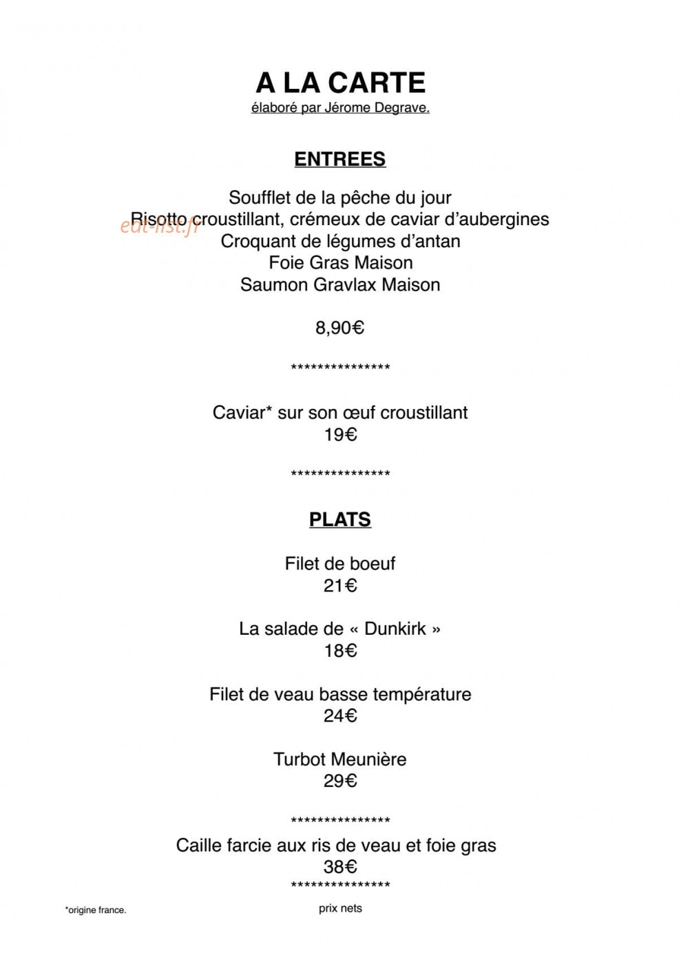 Princess Elizabeth — carte page 1