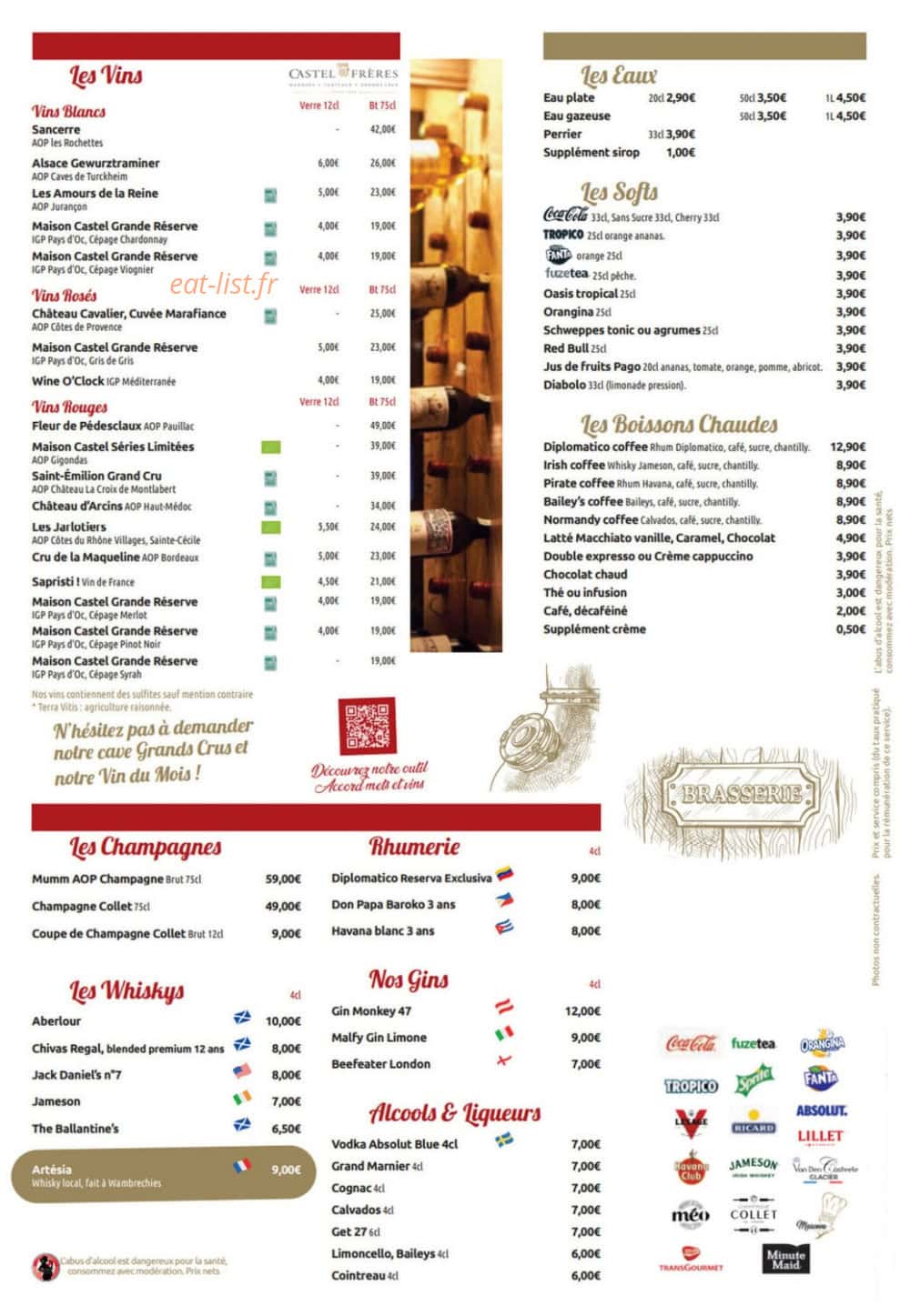 Pub Goudale — carte page 4