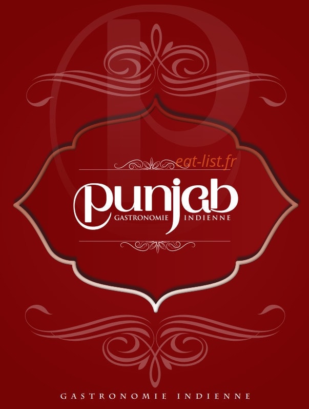 Restaurant Punjab — carte page 1