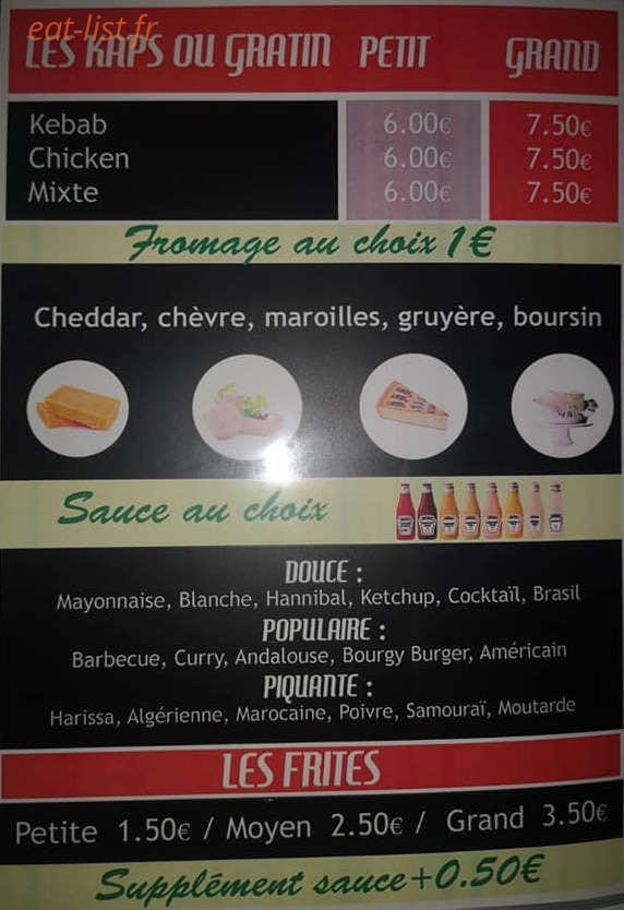 Snack Polyzi — carte page 1
