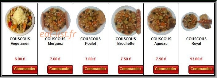 Subito Pizza — carte page 3