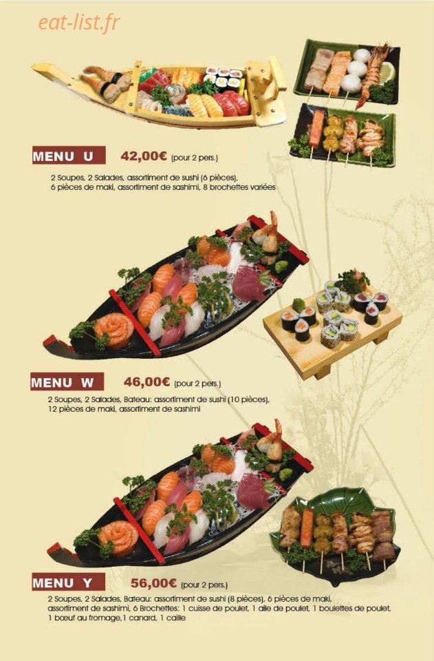 Sushi Kyo — carte page 10