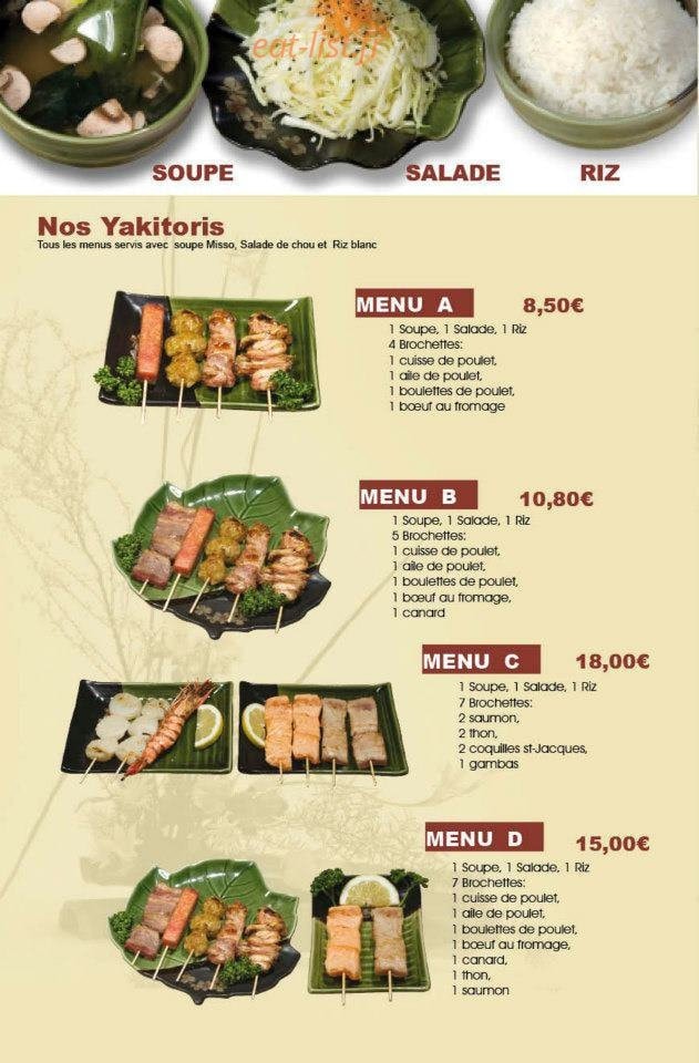 Sushi Kyo — carte page 6