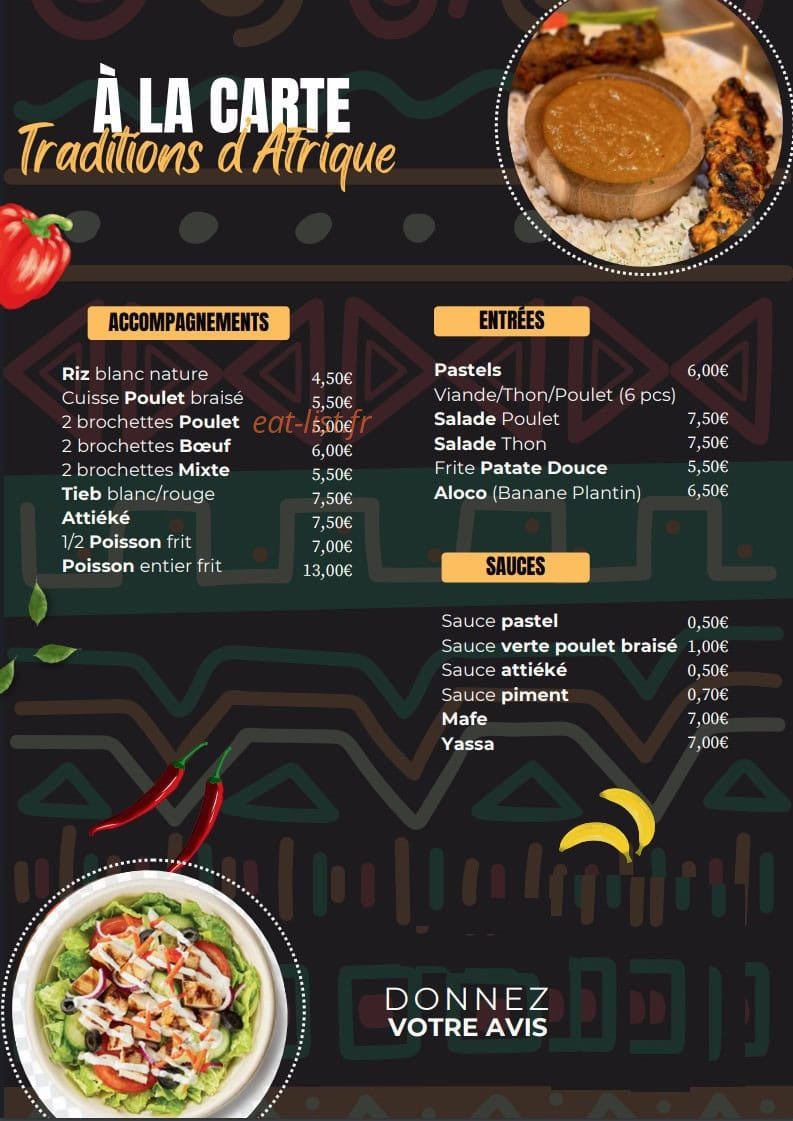 Tata's Cook — carte page 4