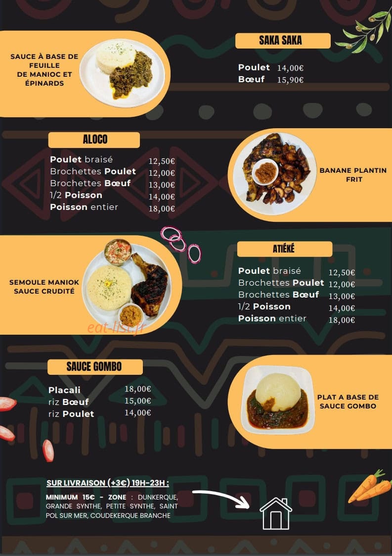 Tata's Cook — carte page 2