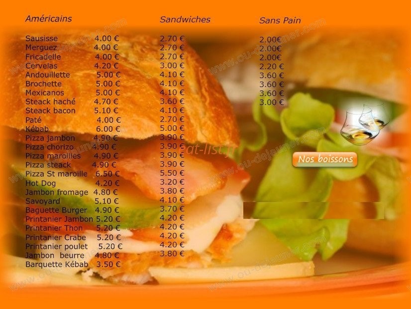 Toff — carte page 3