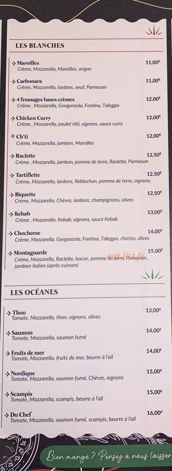 La Rustica — carte page 4
