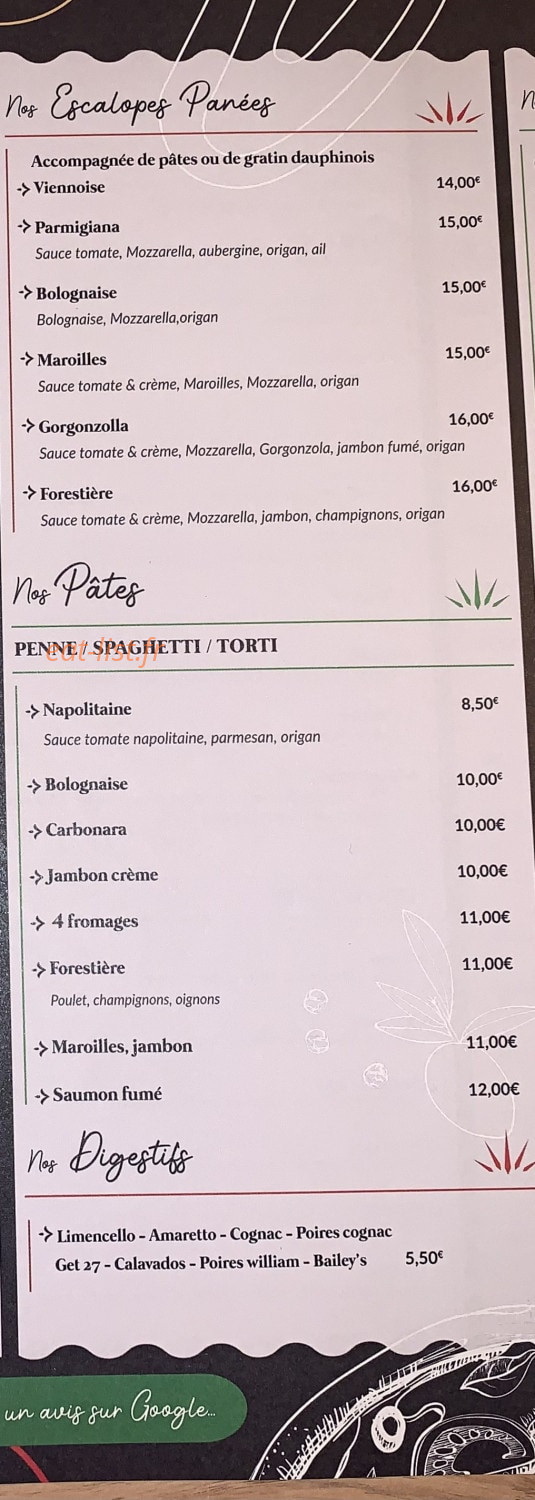 La Rustica — carte page 6