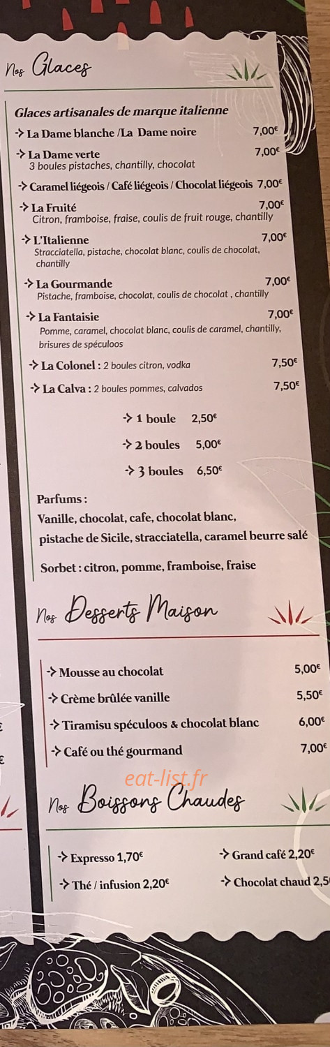 La Rustica — carte page 7