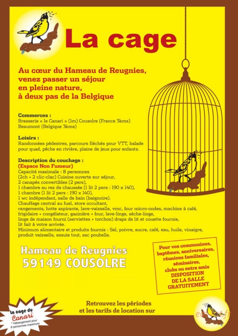 Le canari — carte page 2