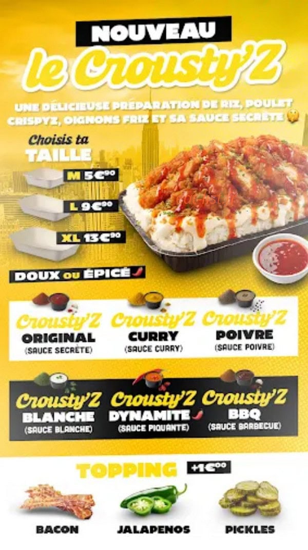 Cheezmen — carte page 7