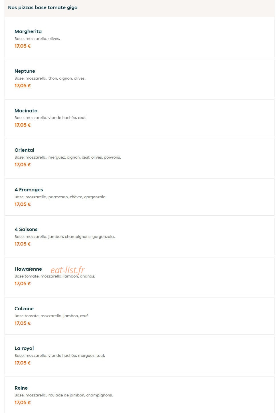 HK Food — carte page 7