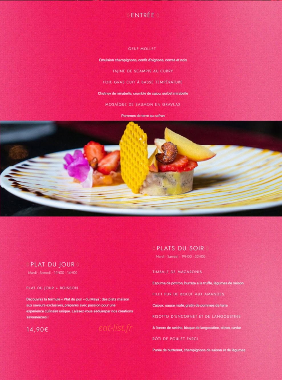 Le Maya — carte page 1