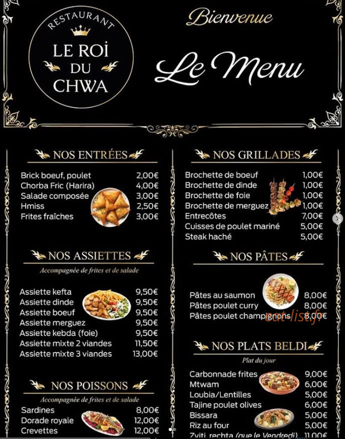 Le Roi du Chwa — carte page 1