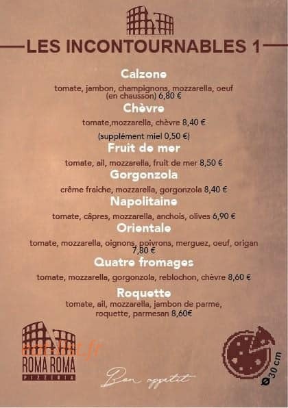 Roma Roma — carte page 5