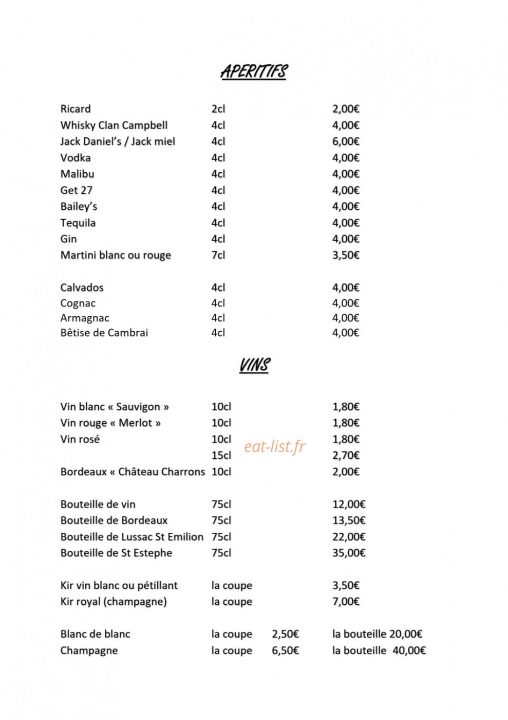 Le chalet de l'étang — carte page 4