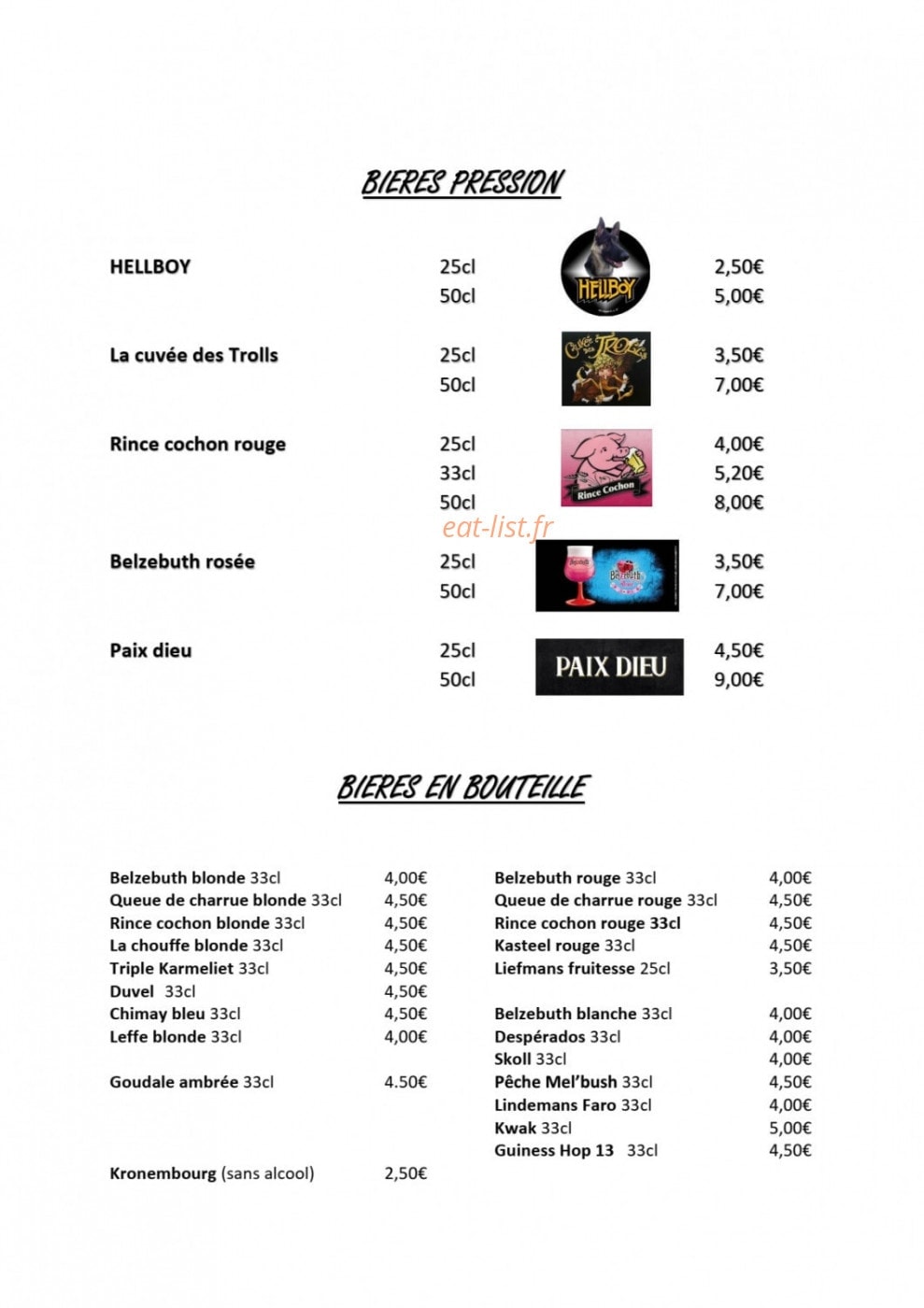 Le chalet de l'étang — carte page 3
