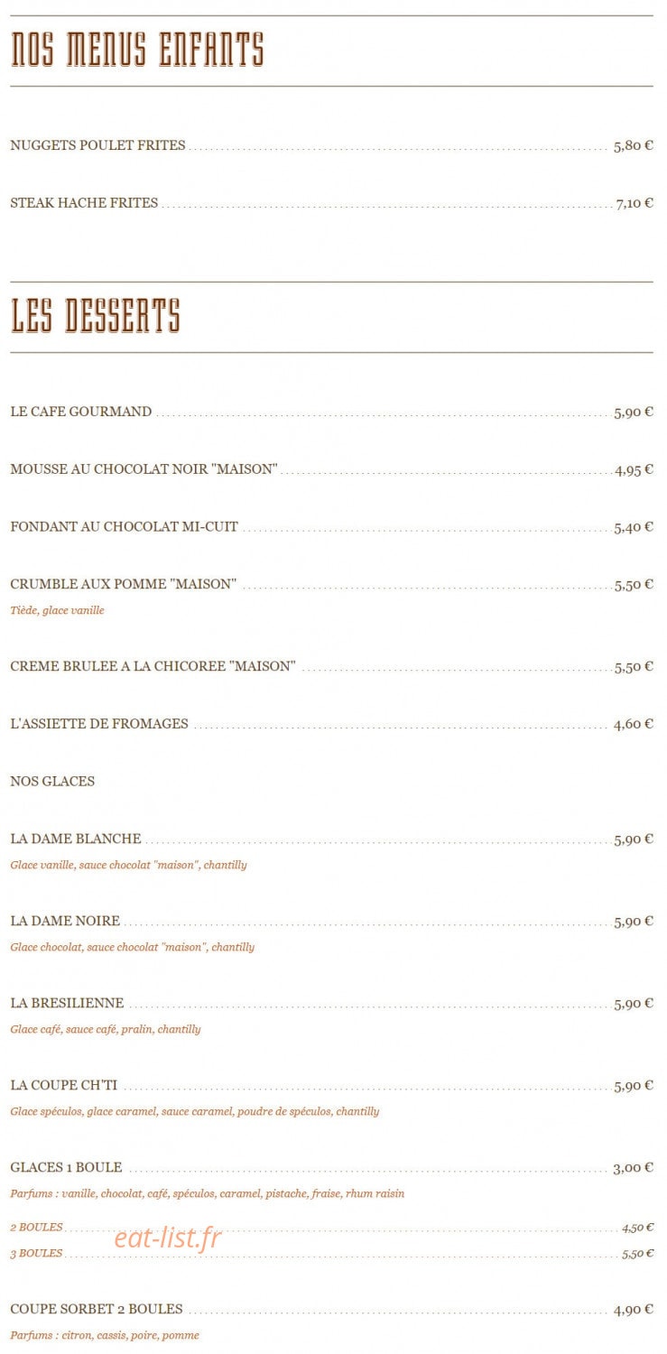 La Petite Belgique — carte page 4