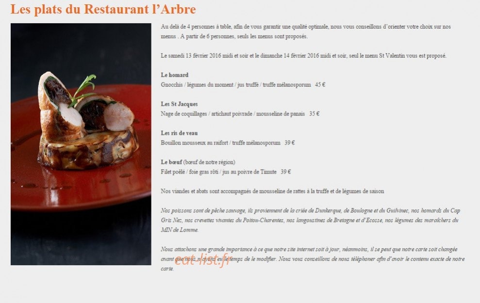 L'Arbre — carte page 2