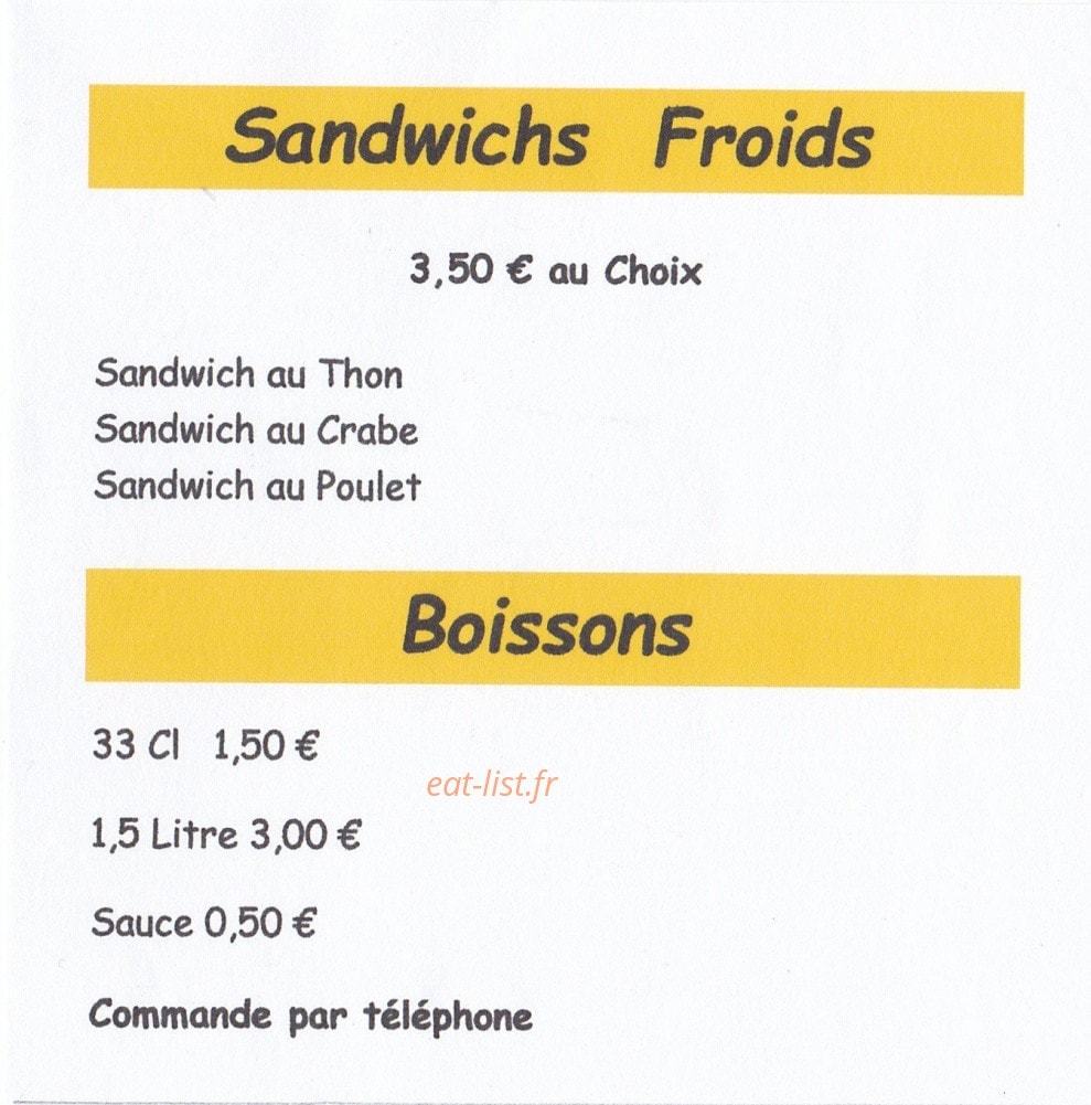 Snack Grand-Fort-Philippe — carte page 6