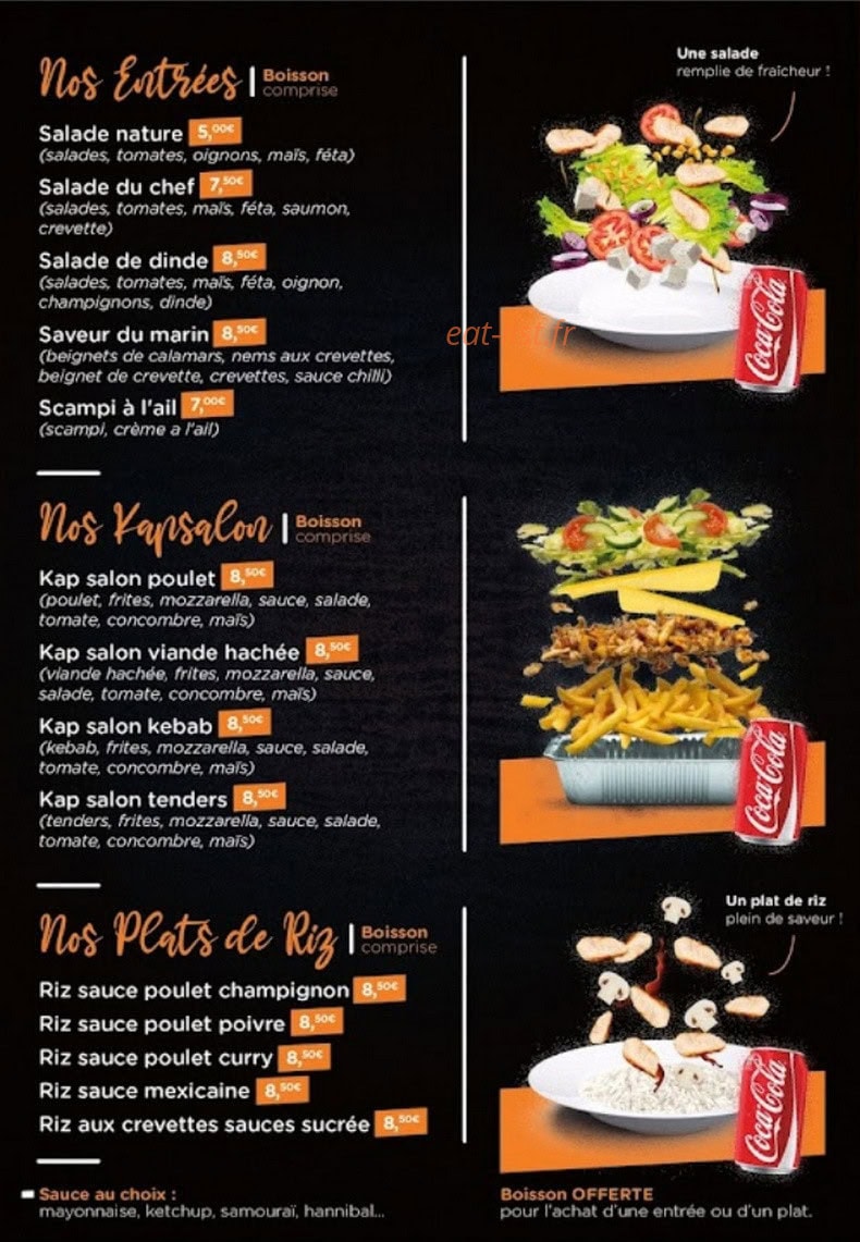 Allo pasta — carte page 1